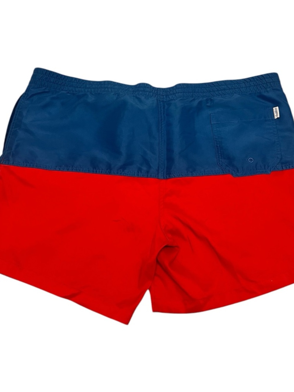 Chubbies Swim Trunks Men’s 2XL Mesh Liner 6.5” Summer Blue Red Colorblock - Picture 6 of 10